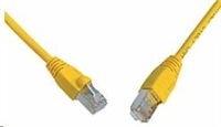 Solarix - patch kabel CAT6 SFTP PVC 1m žlutý