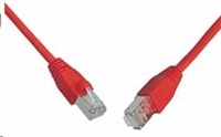 Solarix - patch kabel CAT6 SFTP PVC 5m červený