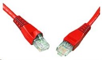 Solarix - patch kabel CAT6 UTP PVC 2m červený