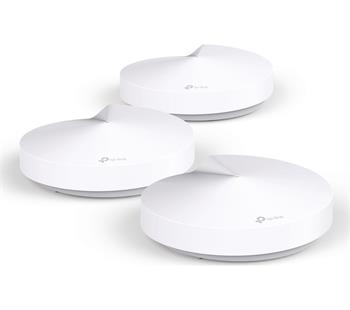 TP-Link Deco M5(3-PACK), Whole-Home Wi-Fi System, 1300Mbit/s, 802.11 a/ac/b/g/n, 2xLAN, 1x USB-C, MU-MIMO, HC, Parent, C, AV, Qo