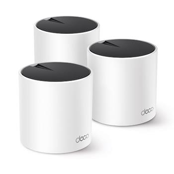 TP-Link Deco X55(3-pack), WiFi 6, 3x GLAN, 2,4/5GHz AX3000