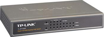 TP-Link TL-SF1008P, 8 port mini Desktop Switch, 8x 10/100M RJ45 ports, 4x PoE, steel case