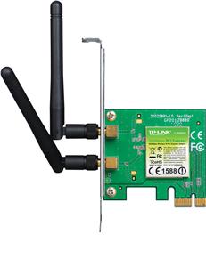 TP-Link TL-WN881ND, Wireless N PCI Express Adapter, 300Mbit/s, 2.4GHz, 802.11b/g/n, 2 externé antény