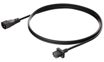 Ubiquiti C13-C14 Power Cable - Napájecí kabel s konektory C13 a C14, délka 1,8m, černý