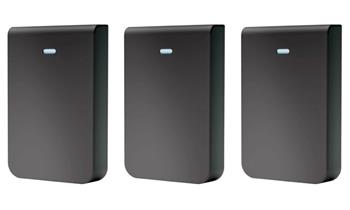 UBNT kryt pro UAP In-Wall HD, černý motiv, 3 kusy