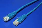 UTP patchkabel kat. 5e, 1m, modrý
