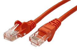 UTP patchkabel kat. 5e, 3m, oranžový