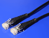 UTP patchkabel kat. 5e, 5m, černý