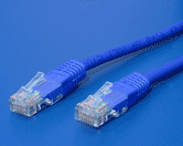 UTP patchkabel kat. 6, 1,5m, modrý