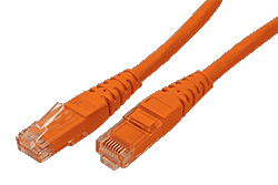UTP patchkabel kat. 6, 3m, oranžový