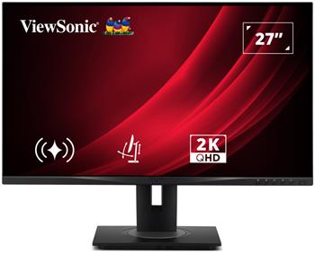 ViewSonic VG2748A-2K 27" 16:9 QHD Frameless IPS LED Monitor, HDMI, DP, USB-C 15W, Speakers, ergonomický stojan