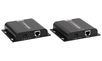 XtendLan HDMI přenos po LAN, vysílač a přijímač, UDP/Multicast, 4k/2k/1080p, s IR přenosem ovládání, cena za pár
