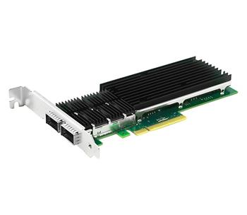 XtendLan PCI-E síťová karta, 2x 40Gbps QSFP+, Intel XL710, PCI-E x8