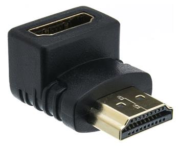 XtendLan Spojka HDMI (M) s HDMI (F), pravoúhlá