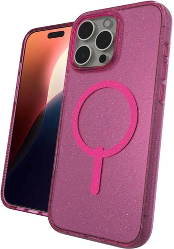 ZAGG kryt Milan Snap Apple iPhone 16 Pro Max Růžová třpytka