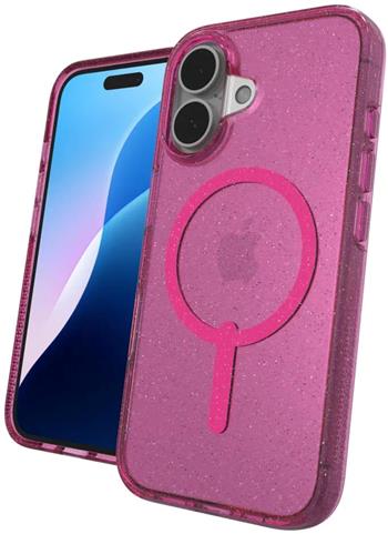 ZAGG kryt Milan Snap Apple iPhone 16 Růžová třpytka