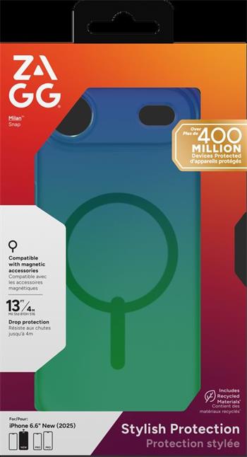 ZAGG Ochranný kryt Milan Snap Apple Air Raven Feather