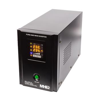 Záložní zdroj MHPower MPU-1050-24, UPS, 1050W, čistý sinus, 24V