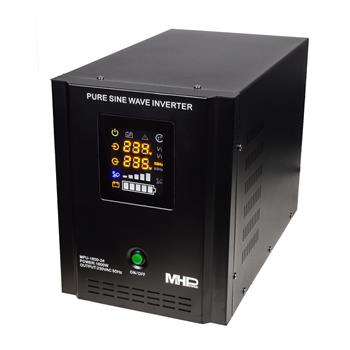 Záložní zdroj MHPower MPU-1800-24, UPS, 1800W, čistý sinus, 24V