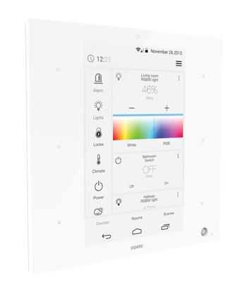 ZIPATO Zipatile gateway, Z-Wave + Zigbee, displej