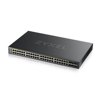 ZYXEL GS2220-50HP,48port Gb L2 Switch,1 GbE Uplink, PoE