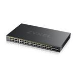 ZYXEL GS2220-50HP,48port Gb L2 Switch,1 GbE Uplink, PoE